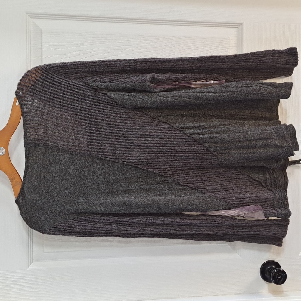 Alberto Makali Mixed Media Lightweight Stretchy Tunic Boho LagenLook Sweater Top - Picture 10 of 12